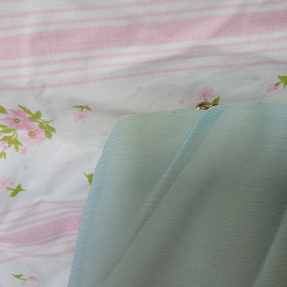 Vintage Powder Blue Clutch Purse - Picture 9 of 16